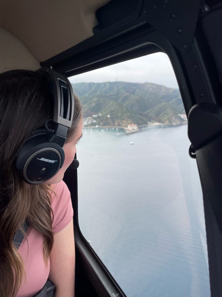 View of Catalina Island 
