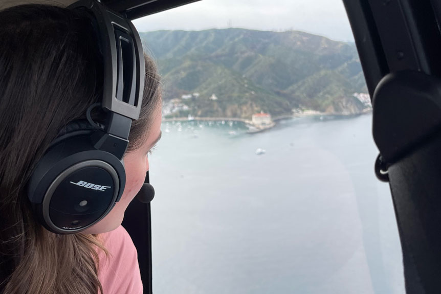 View of Catalina Island